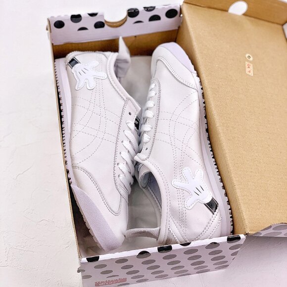 Onitsuka Tiger Mexico 66 Light Grey Leather Sneakers - Picture 2 of 8